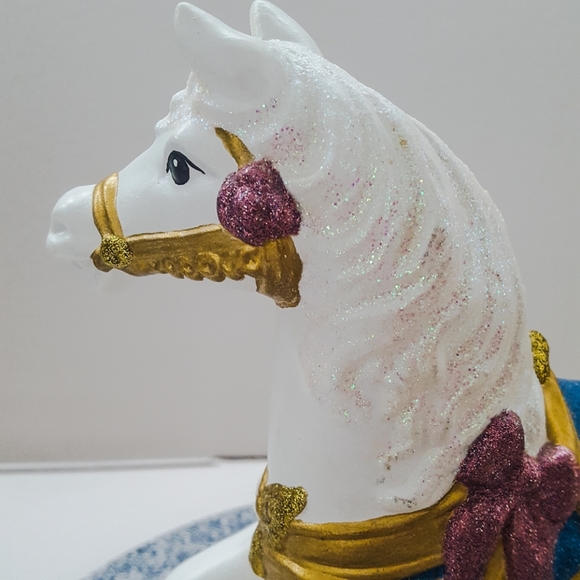 Shimmering Carousel Horse Decor - Picture 3 of 5